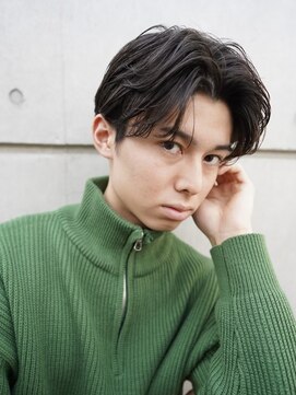 ニコ トウキョウ ヨコハマ(nico) センターパート/ニュアンスパーマ