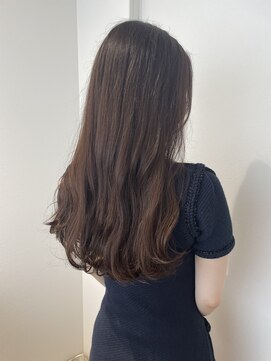 アンス 大阪梅田(ANs.) 20代30代大人可愛いシールエクステグレージュカラーアッシュ