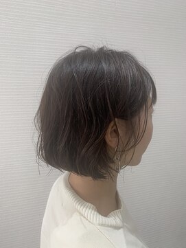 シェイプスサロン ハナレ 辻堂美容室(Shapes salon HANARE) ナチュラルウェーブボブスタイル