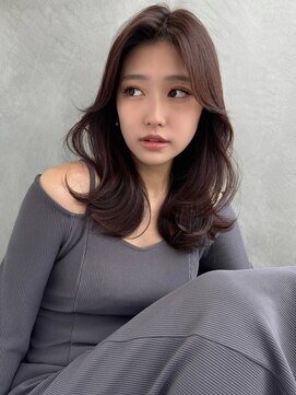 ソヨン 星が丘店(SOYON) 大き目カール×ココアブラウン