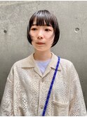 顔周りレイヤー/ショートボブ