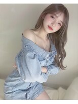 オリジンズヘアーセカンド 守谷店(Origins hair 2nd)&nbsp;ミルクティー系ベージュ×BYKARTE TR