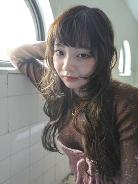 マウロア(MAULOA) 【MAULOA】ロングパーマ 顔まわりレイヤーパーマ