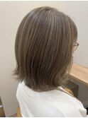 白髪ぼかしハイライト