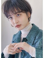 【sheta/三畑】大人っぽい暗髪透明感セシルカットくびれショート