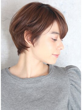 インセプション 銀座(INCEPTION) ショート・ボブ/面長/前髪あり/絶壁解消/30代/40代/50代/くびれ