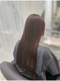 ブリーチなしグレージュ