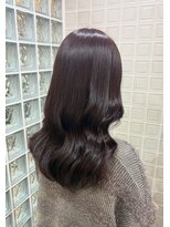 ボアップ 難波店(boappu) #イルミナカラー #ラベンダーブラウン #透明感カラー