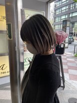 タオ 河原町(Tao) "ボブとバレイヤージュ"