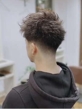 ランデ(RANDE) men'sメンズカットツーブロビジネス大人マッシュ30代40代50代