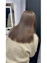 ロウ 町田(ROW)&nbsp;大人かわいいエギョモリ ミルクティーブラウン ひし形シルエット