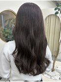 透け感カラー| 艶ロング