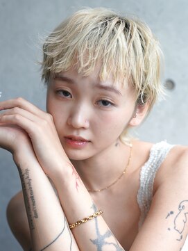 カライング(ing) 大人可愛いマッシュショートボブウルフカット◎30代40代50代60代