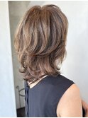 【Lateliercontent MIHO】40代50代60代立体感ミディ