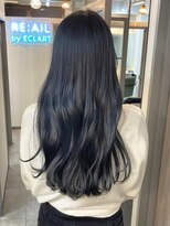 アリアツイン バイ エクラート 池袋西口店(ARiA TWiN by ECLART)&nbsp;ブルーブラック[縮毛矯正][髪質改善]