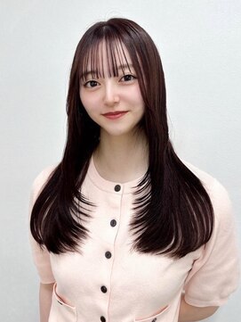 エルサザビューティー 神戸三宮(Elsa the beauty) 美髪レイヤーカット/顔まわりレイヤー/くびれミディアムレイヤー