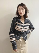 イム(yim) ニュアンシーな外はねボブ