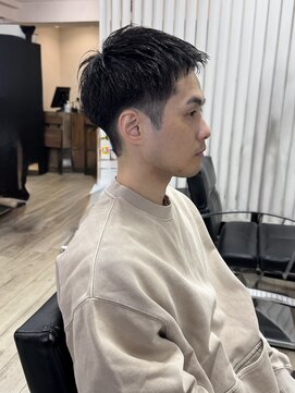 アイヴィー 池袋(IVY) 池袋アップバングスパイキーショート◎[池袋メンズ美容室］