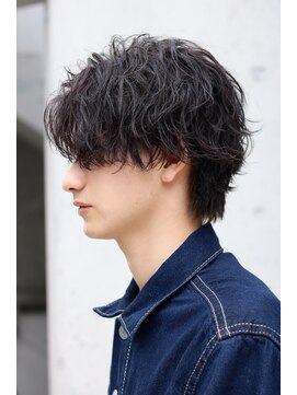 ルーシー 川越(LUCEY) ツイストスパイラルパーマ波巻きパーマシャドウパーマメンズ