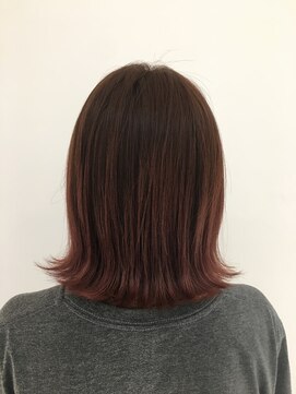 エアー 大阪(AIR) 【AIR大阪】栃本優美　お客様ヘア　そとはねボブ