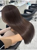 韓国風マロンブラウン