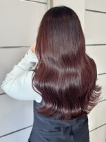 シー(she.)&nbsp;ボルドーカラー　艶カラー