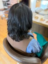 ヴァンカウンシル 清須店(VANCOUNCIL)&nbsp;暗髪でも柔らかな印象◎ウェーブミディ