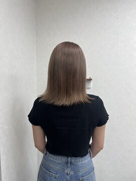 リングバイモアムー(Ring by Moremuu) <Hazuki> ミルクティーベージュ