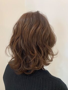 ノット 成田公津の杜(Knot) ダークアッシュ/ミディアムレイヤーカット/成田公津の杜駅