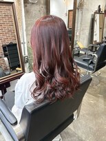 ヴィップルーム(viproom)&nbsp;ツヤ髪スタイルブルージュマッシュウルフイヤリングカラー