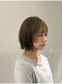北林/外ハネボブ×姫カット/西梅田北新地