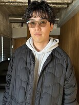 ワビ(wabi)&nbsp;大人メンズマッシュパーマ