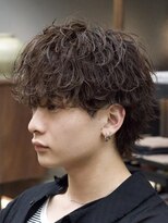 ノードオム 栄(NODE HOMME) シャドウパーマニュアンスパーマ波巻きスパイラルパーマ名古屋栄