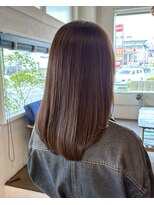 アズグロウ エクラ(AS GROW 'eclat) 大人上品ナチュラルストレートイメチェン