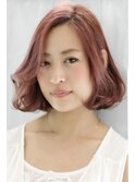 フェミニンボブスタイル