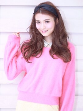 オーロ 西宮店(ORO) 海外セレブ風大人ヘッドアクセロング