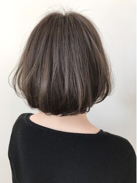 ポンテロッソ 荒江店(ponte rosso) 【ase.】ナチュラルボブ×アッシュグレー