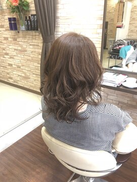 ヘアーピース(Hair Peace) 緩めパーマ