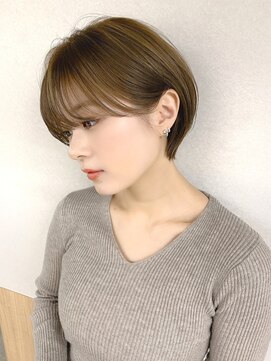 サンド 銀座(sand) 【sand 銀座】伸ばしかけでも可愛くなれる丸みショート