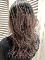 エイトセカンド 新宿三丁目店(EIGHT second)&nbsp;バレイヤージュミルクティーカラー