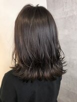 アンダーバーホワイト 高槻店(_WHITE)&nbsp;【ブリーチなし】透明感アッシュグレーカラー◎