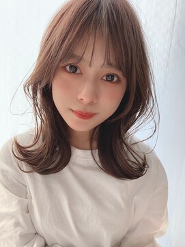 アリスバイアフロート 自由が丘(ALICe by AFLOAT) くびれっぽヘア（ピンクベージュボブルフ）