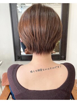 フォーカス(focus) 【千葉】バックスタイルが綺麗なショートボブ　30代/40代/50代