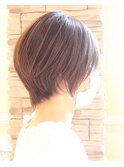 【30代40代50代】カットで造る毛流れ綺麗なひし形ショート