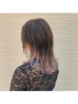 サーカス(circus) ウルフヘアーインナーカラー