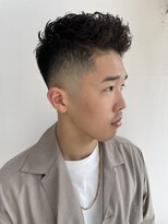 タイドヘアー(tide hair)&nbsp;パーマ×スキンフェード