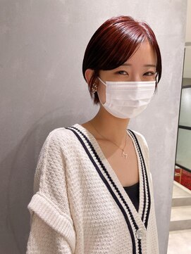 ヨーク(YOKE) 【YOKE】ショート/ボルドーカラー