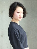 ヘアーカッティングガーデン ジャック モアザン 近鉄奈良店&nbsp;かき上げボブ[奈良/大和西大寺駅/白髪ぼかし]