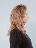 カラーサロンビスカリア 相模原エリア 淵野辺駅店(Color salon Biscaria)&nbsp;前髪なしのアンニュイロング