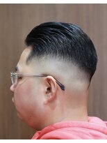 バーバーショップ スバル(BARBERSHOP SUBARU)&nbsp;＜理容室＞＜バーバー＞ビジネスオールバックスキンフェード